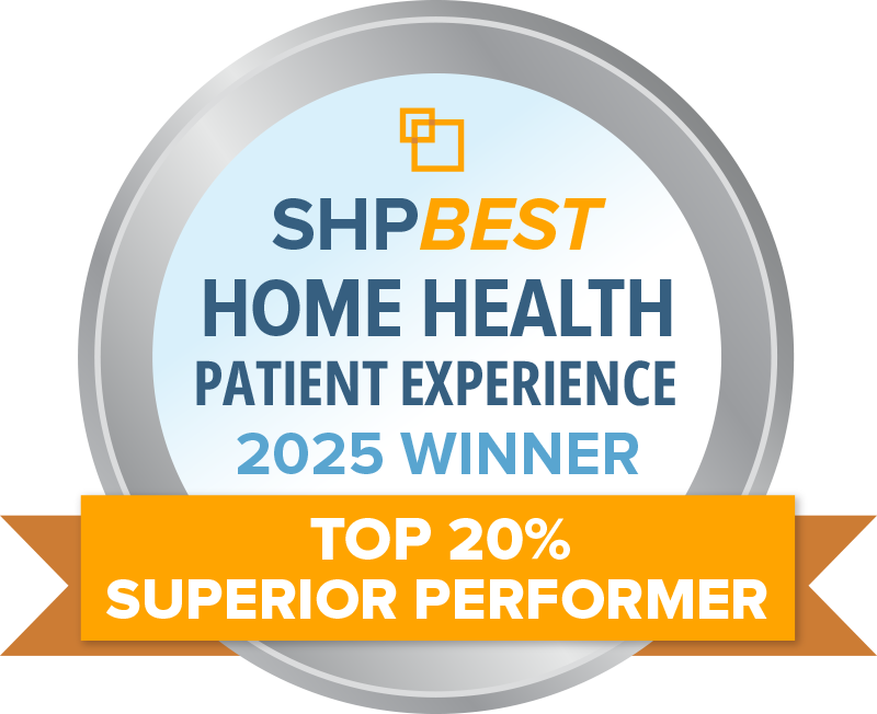 2025 shpbest hhcahps superior performer badge big